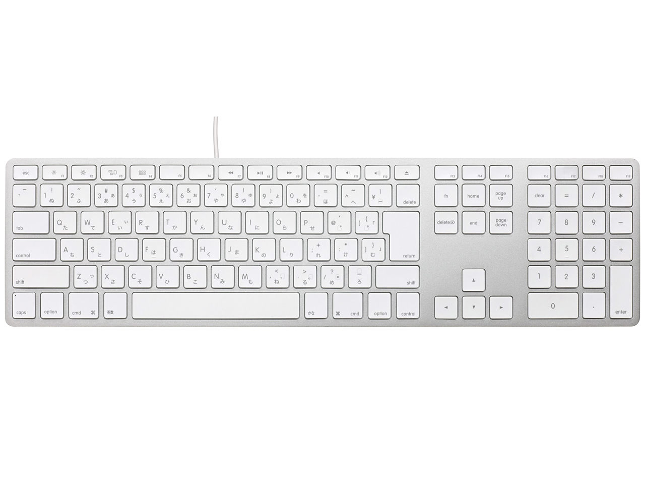 Matias Wired Aluminum keyboard for Mac FK318S-JP [Silver]