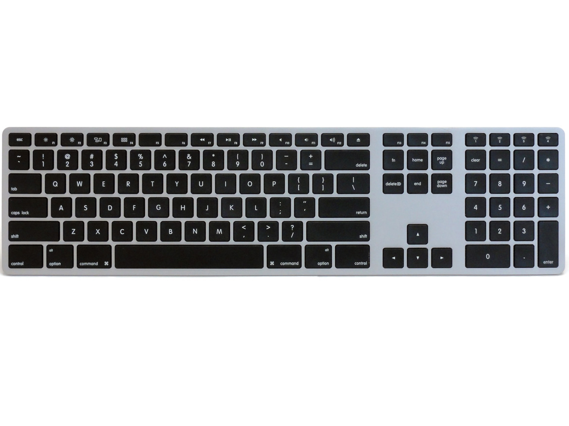 Matias Wireless Aluminum Keyboard FK418BTB [スペースグレイ]