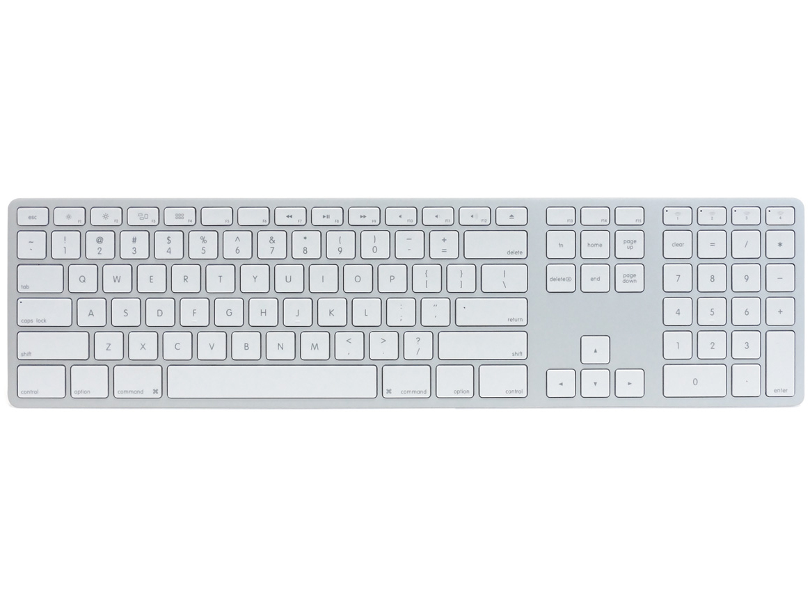 Matias Wireless Aluminum Keyboard FK418BTS [シルバー]