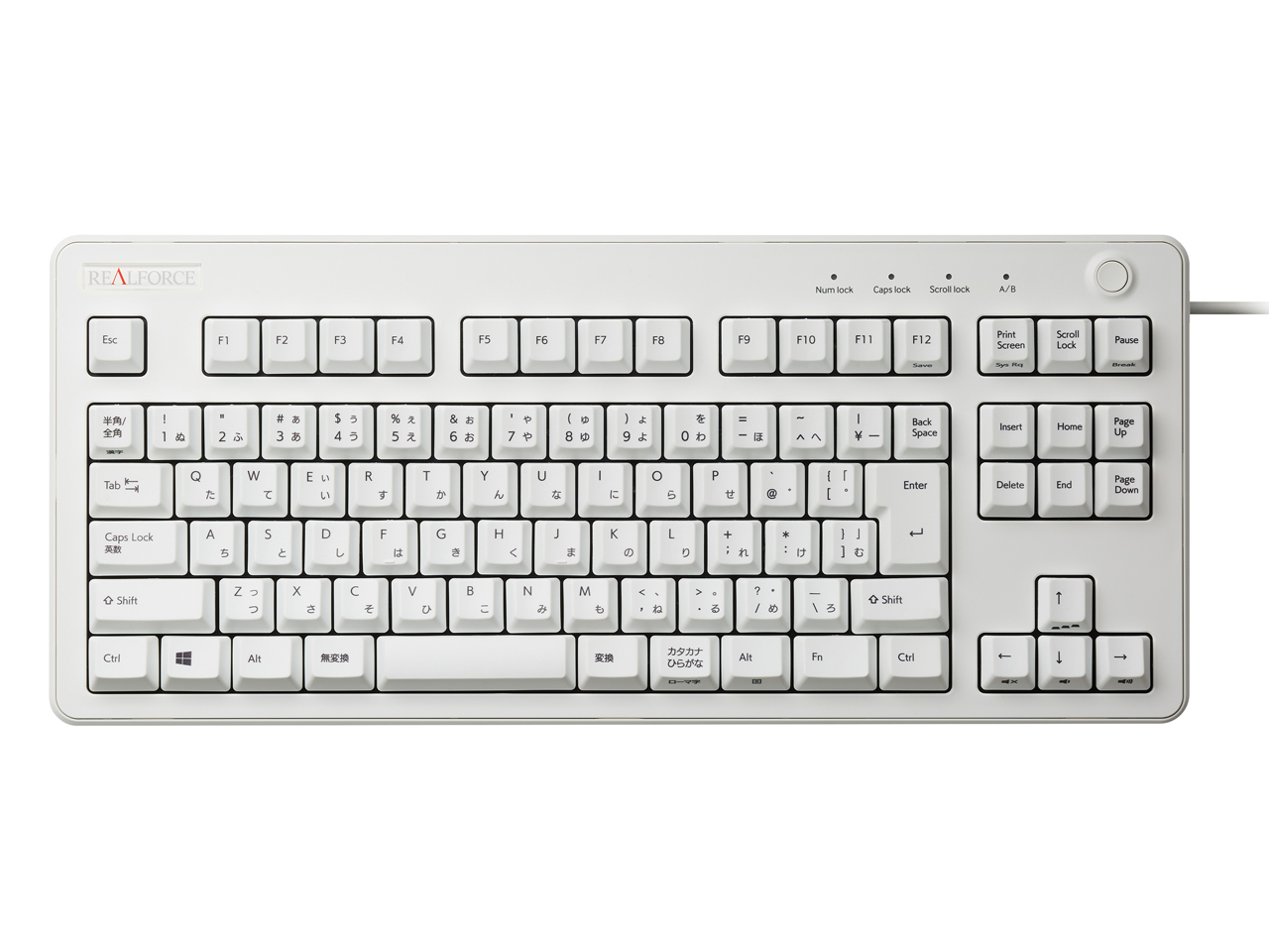 REALFORCE R3 R3UC21 [スーパーホワイト/スーパーホワイト]