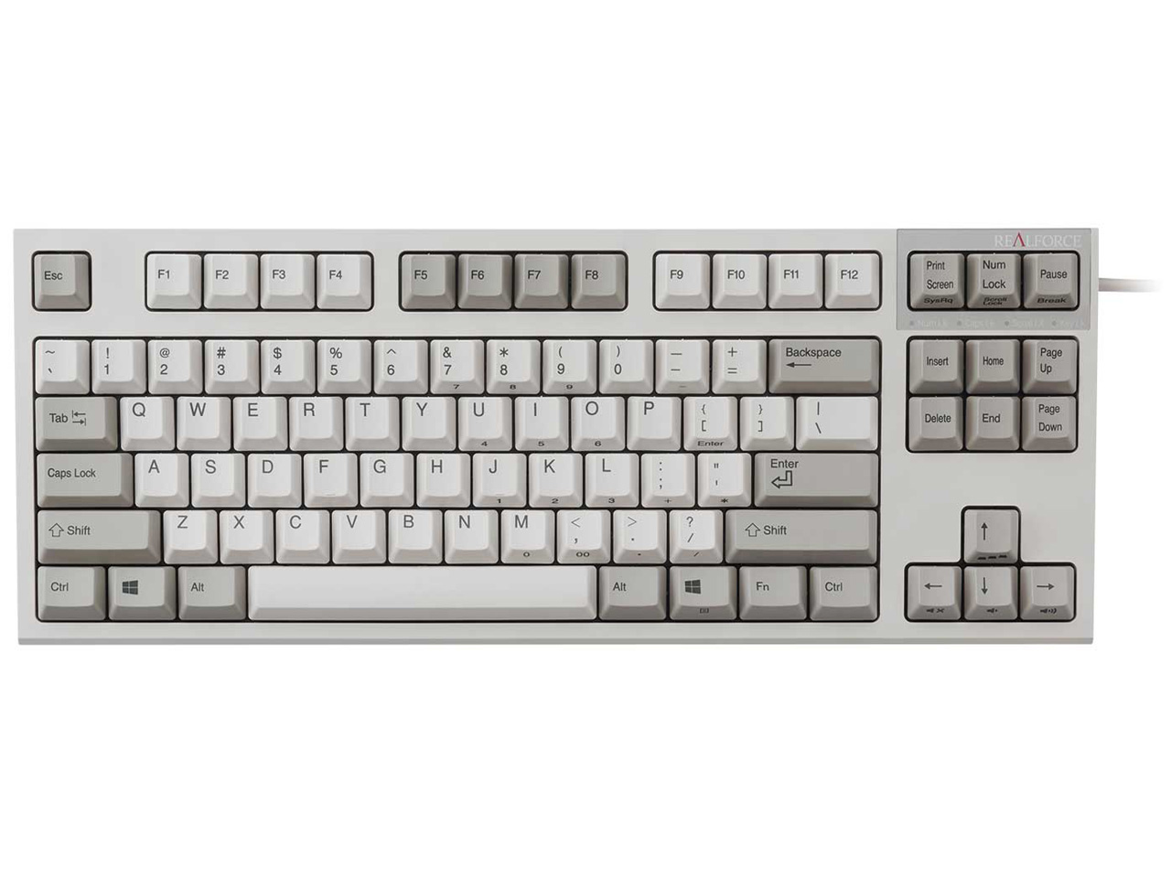 REALFORCE TKL R2TLA-US5-IV [アイボリー]
