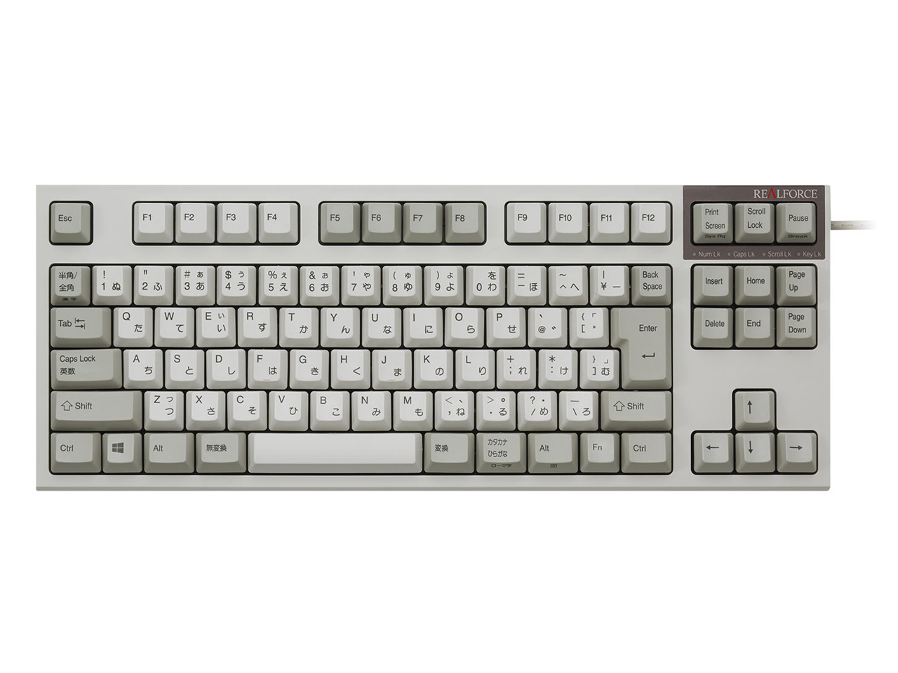REALFORCE TKL S R2TLS-JPV-IV [アイボリー]