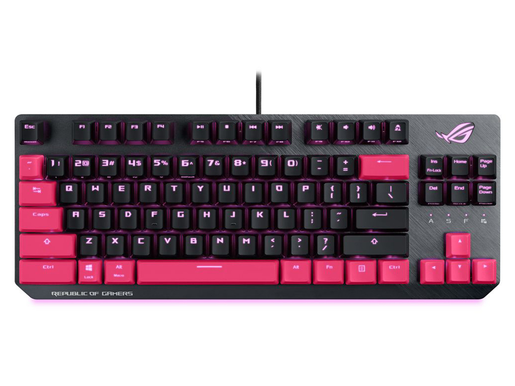 ROG Strix Scope TKL Electro Punk 赤軸 [Black/Pink]