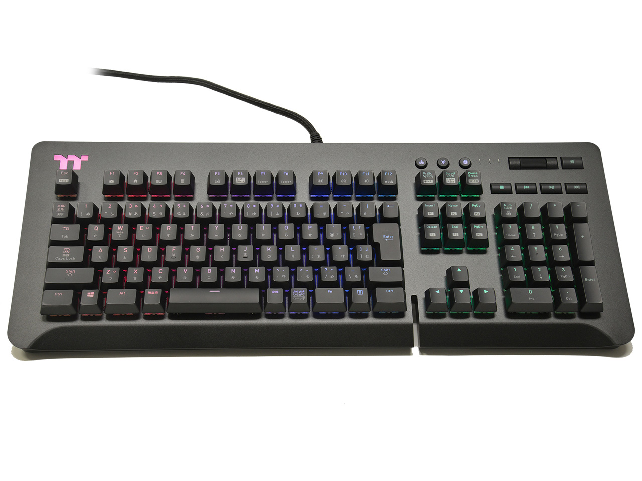 TT GAMING LEVEL 20 GT RGB Cherry MX Blue GKB-LVG-BLBRJP-01 [ブラック]