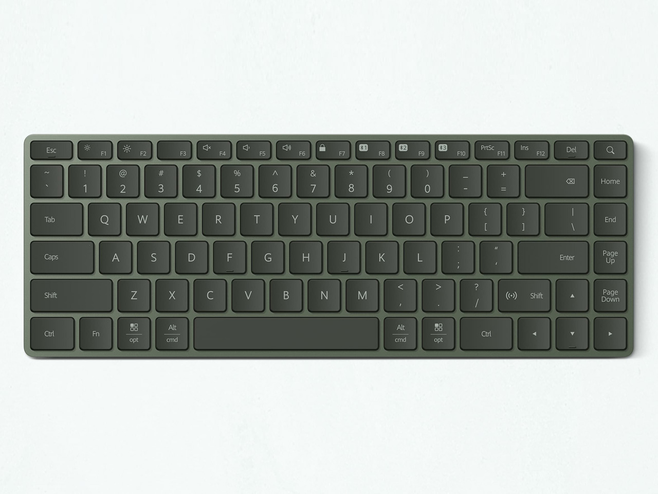 Ultrathin Keyboard [オリーブグリーン]