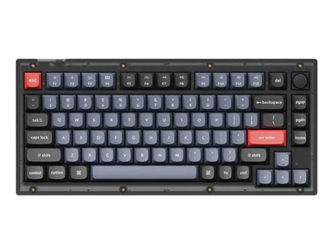 V1-C1-US 赤軸 [フロステッドブラック]