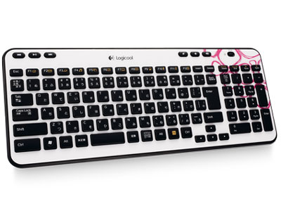Wireless Keyboard K360 K360PP [ピンク ペブルス]
