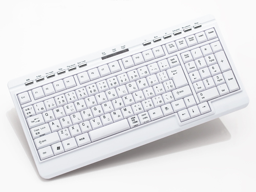 ZERO DEGREE KEYBOARD SUKB104WH (ホワイト)