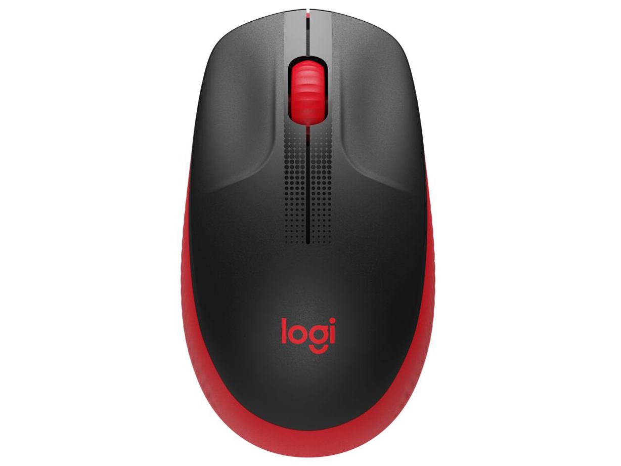M190 Full-Size Wireless Mouse M190RD [レッド]