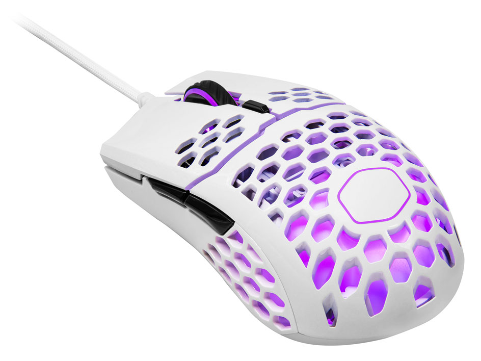 MasterMouse MM711 MM-711-WWOL2 [White glossy]