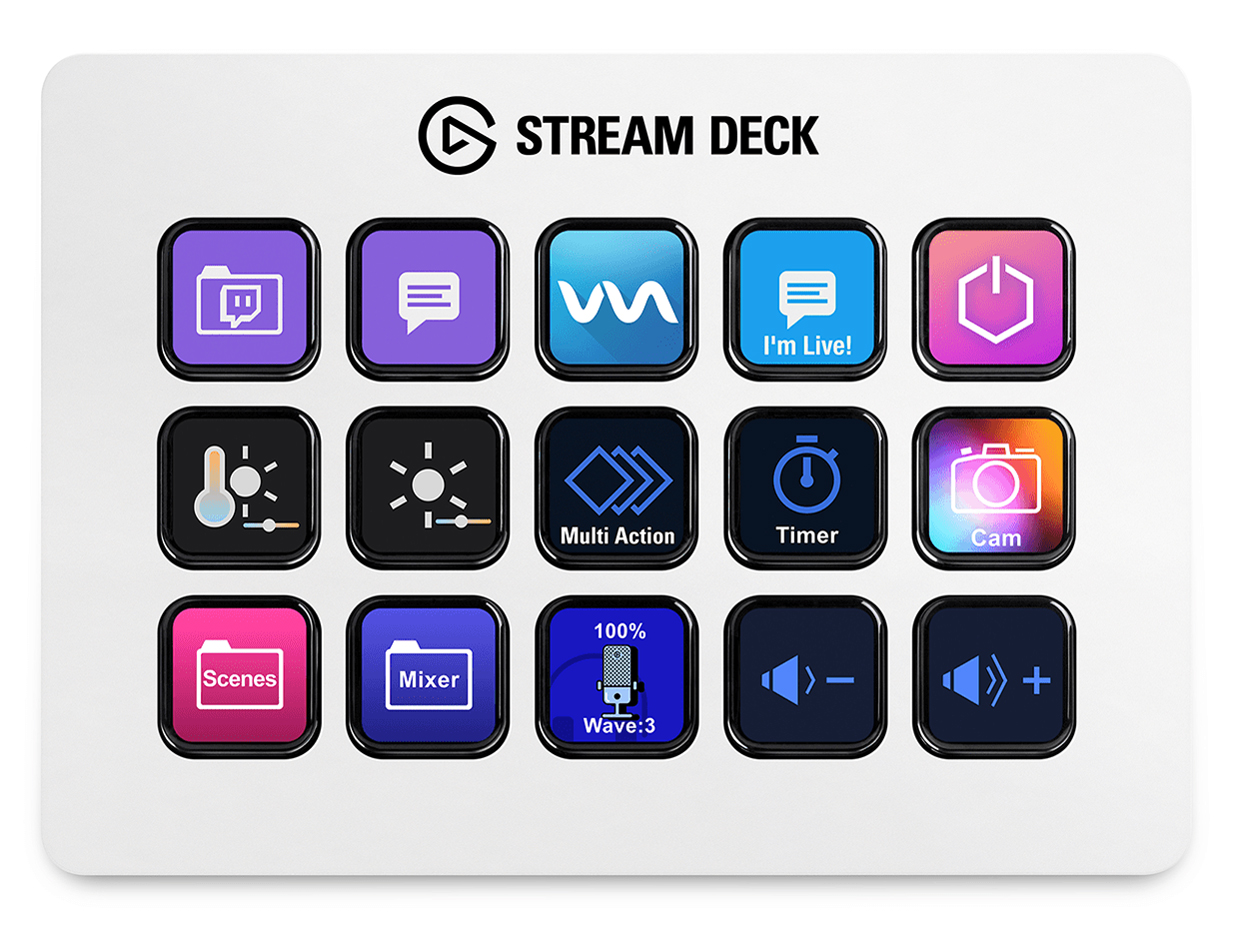 STREAM DECK MK.2 10GBA9911-JP [ホワイト]