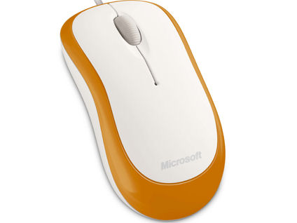 Basic Optical Mouse P58-00050 (マンゴーオレンジ)
