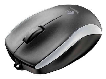 Corded Mouse M125 M125DS [ダークシルバー]