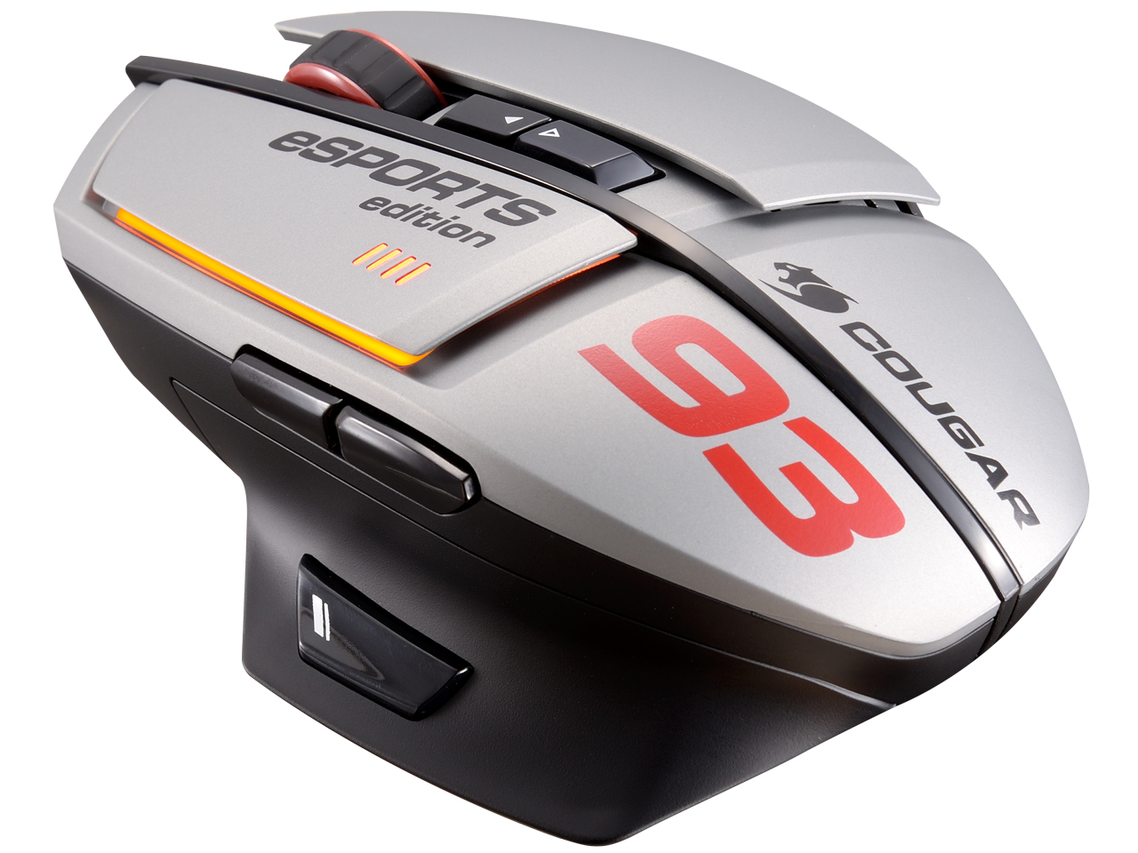 COUGAR 600M e-sports Limited Edition CGR-WLMR-600 [シルバー&レッド]