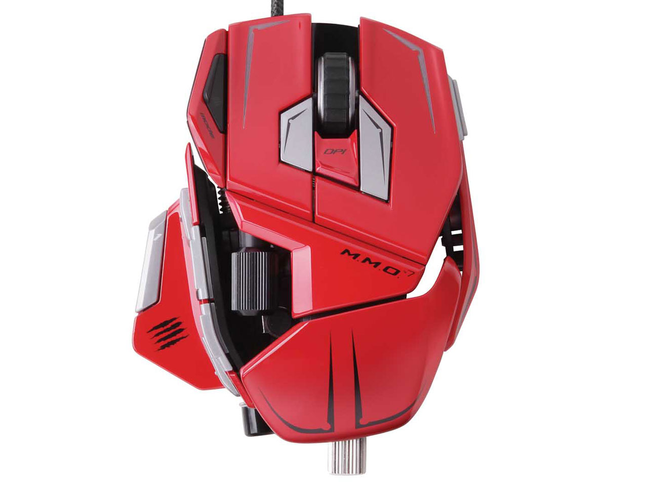Cyborg M.M.O. 7 Gaming Mouse MC-MMO7-RD [グロッシーレッド]