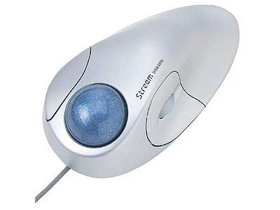 MA-TB32UPS オプトトラックボール「ストリーム」 (シルバー)