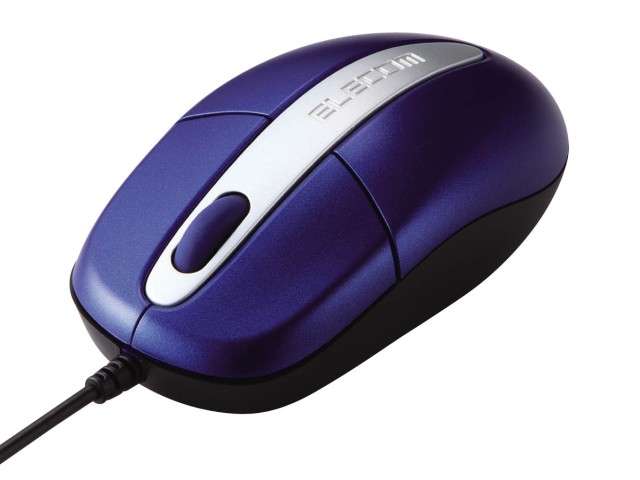 M-M2UP2RBU ホイール付きイメージセンサマウス (ブルー)