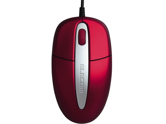 M-M2UP2RRD ホイール付きイメージセンサマウス (レッド)