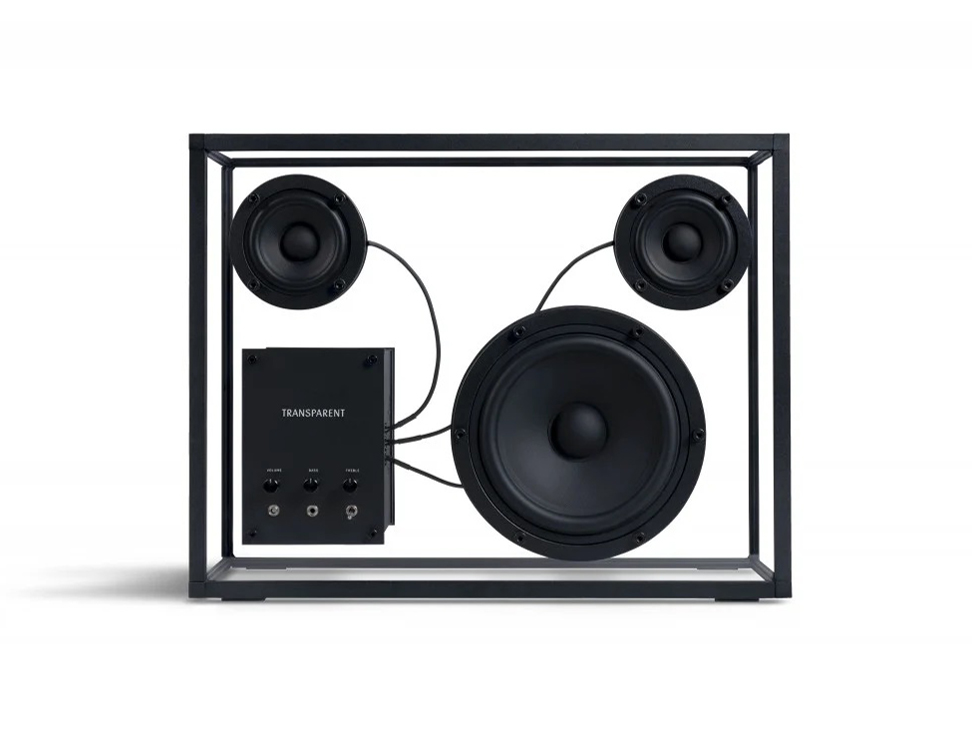TRANSPARENT SPEAKER TPS-03 [ブラック/ブラックコード]