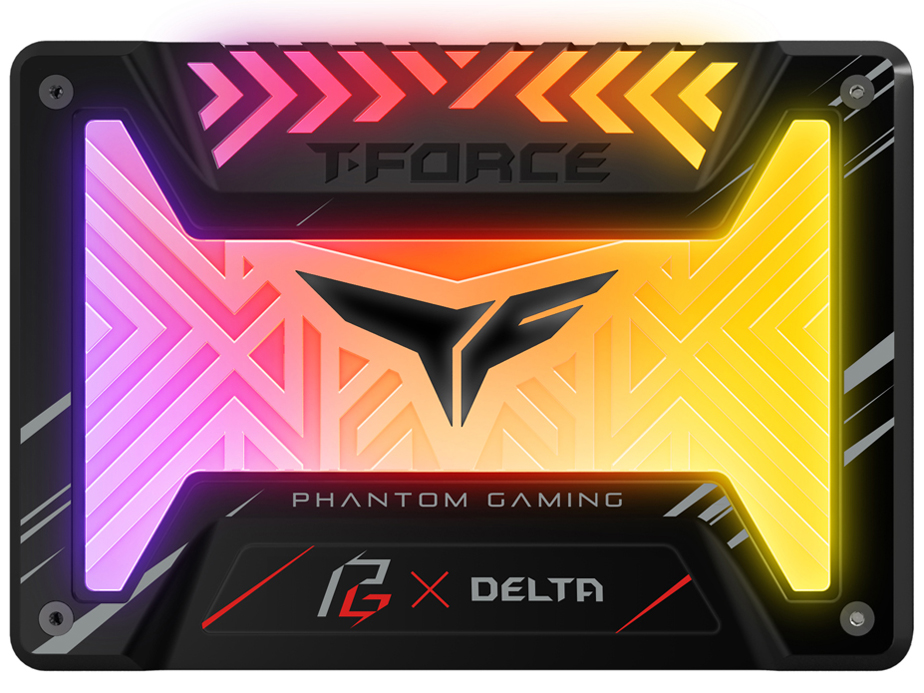 T-FORCE DELTA Phantom Gaming RGB SSD (5V) T253PG001T3C313 [ブラック]