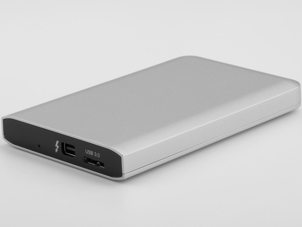 Mobile Drive Mg 1TB U3 & Thunderbolt JP 36735 [シルバー]