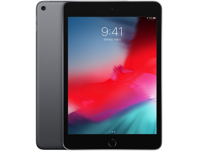 iPad mini 7.9インチ 第5世代 Wi-Fi+Cellular 64GB 2019年春モデル MUX52J/A SIMフリー [スペースグレイ]