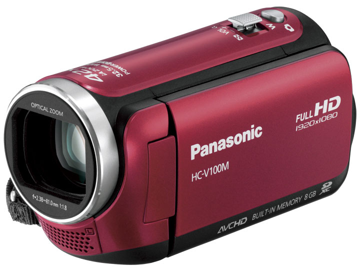 HC-V100M-R [レッド]