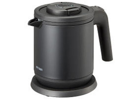 蒸気レス電気ケトル わく子 PCK-H060-KM [マットブラック]