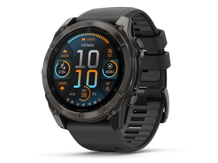 fenix 8 Sapphire AMOLED 51mm 010-02905-62 [Ti Carbon Gray DLC/Black]