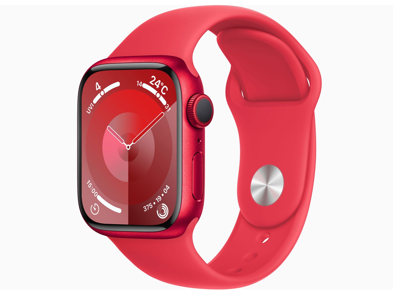 Apple Watch Series 9 GPSモデル 41mm MRXH3J/A [(PRODUCT)REDスポーツバンド M/L]