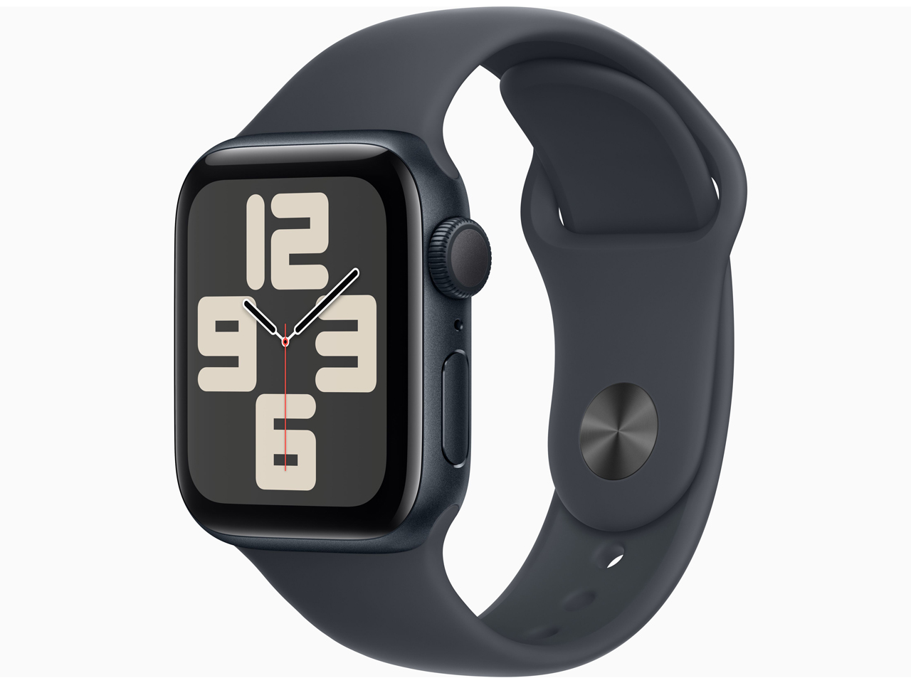 Apple Watch SE 第2世代 GPSモデル 40mm MXE73J/A [ミッドナイトスポーツバンド S/M]