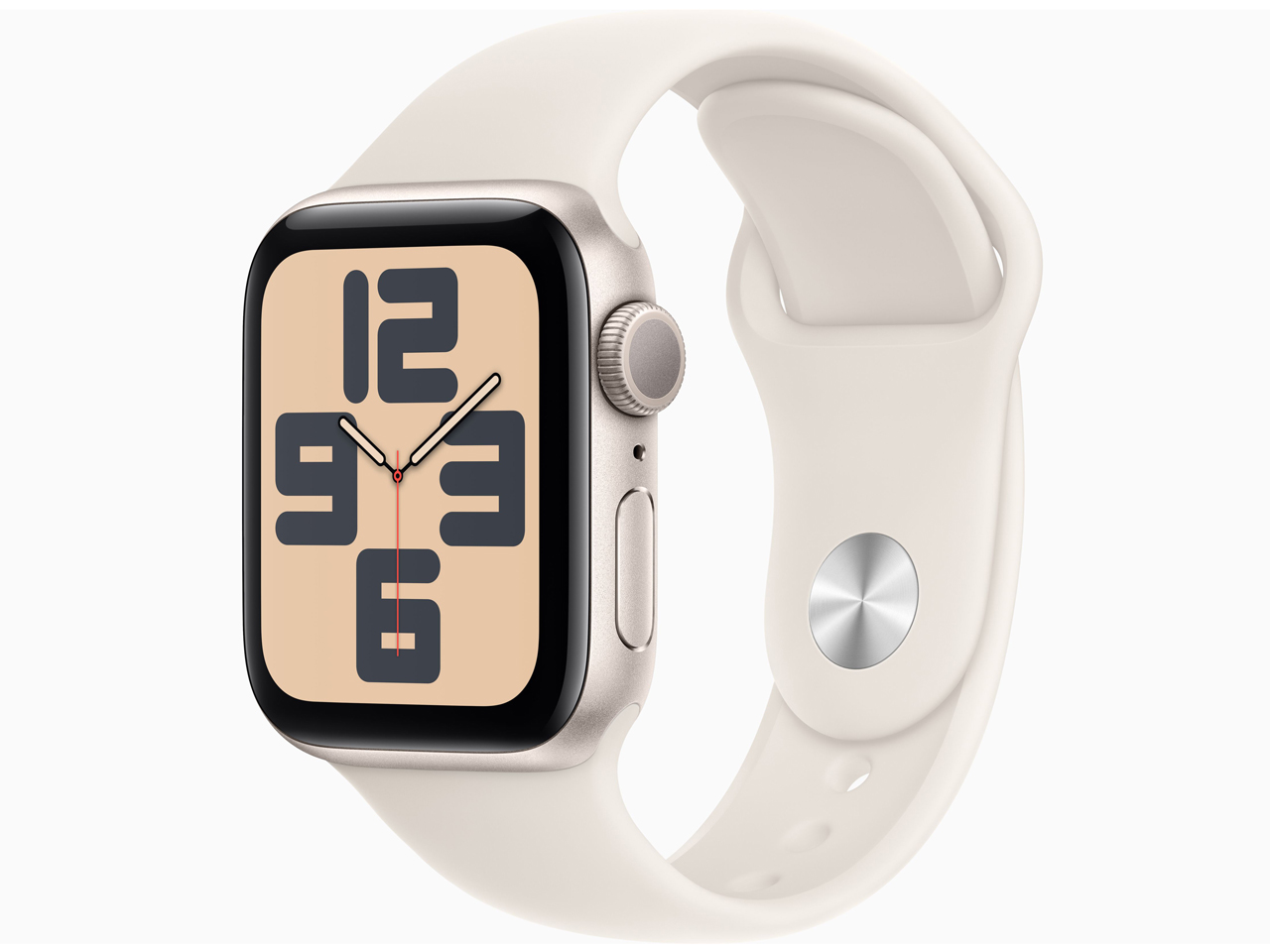 Apple Watch SE 第2世代 GPSモデル 40mm MXEF3J/A [スターライトスポーツバンド S/M]