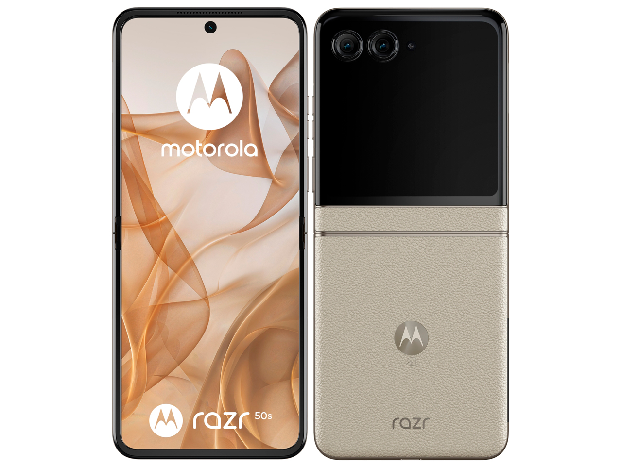 motorola razr 50s キャリア版 [サンドクリーム] 