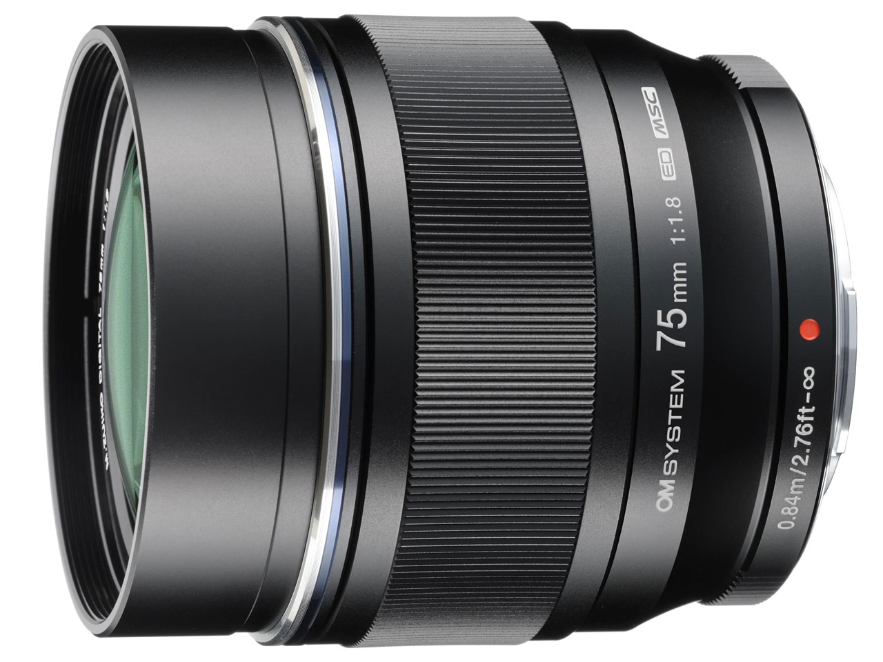 OM SYSTEM M.ZUIKO DIGITAL ED 75mm F1.8 [ブラック]