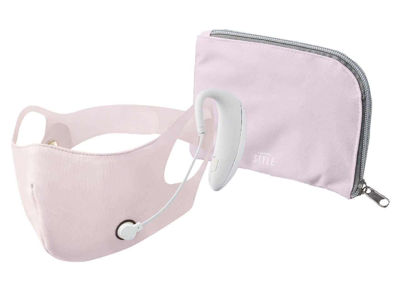 ルルドスタイル EMSマスク AX-FRL912PK [ピンク]