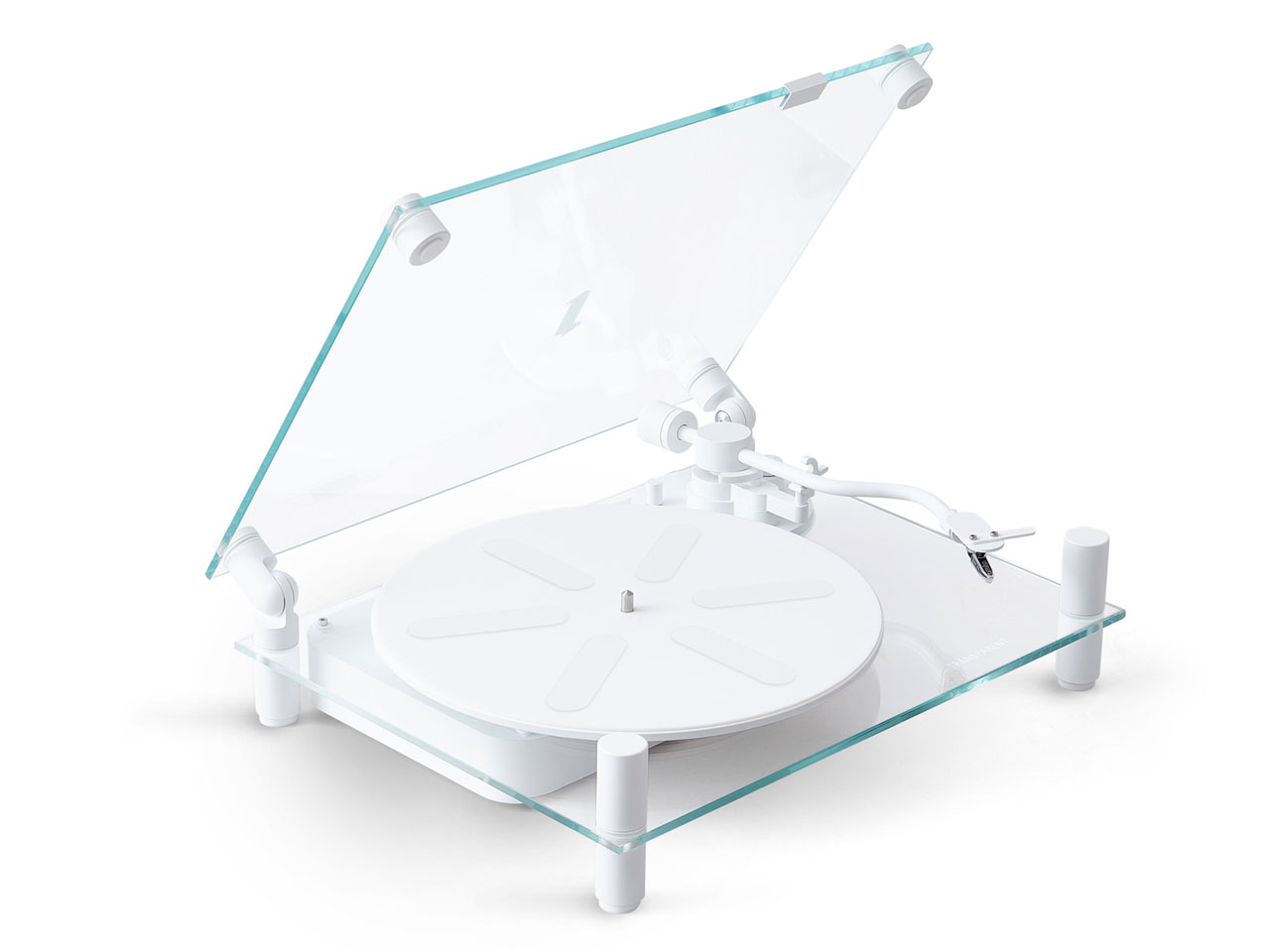 TRANSPARENT TURNTABLE [ホワイト]