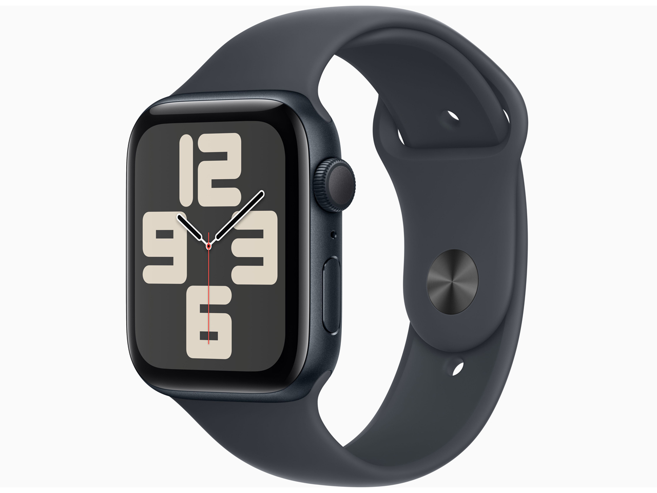 Apple Watch SE 第2世代 GPSモデル 44mm MXEK3J/A [ミッドナイトスポーツバンド M/L]