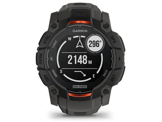 Instinct 3 Dual Power 50mm 010-02935-30 [Black/Charcoal]