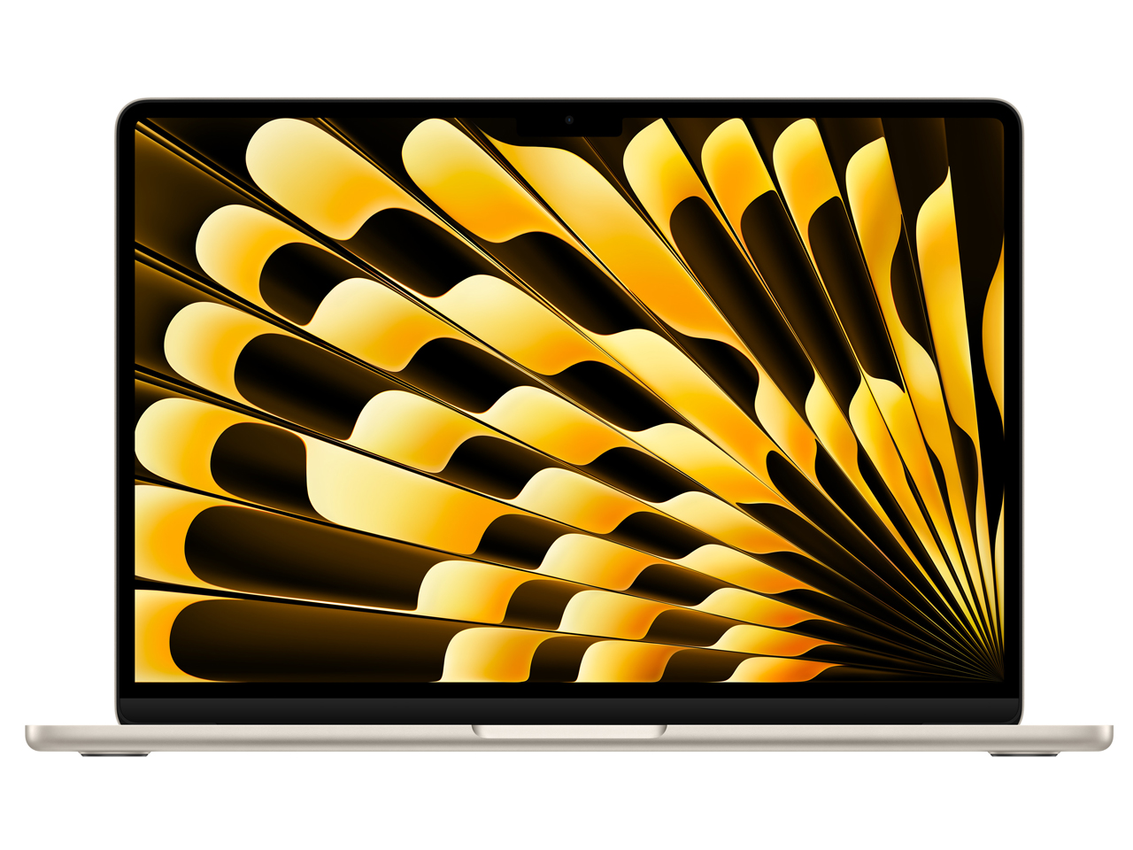 MacBook Air 13.6インチ Liquid Retinaディスプレイ MC6A4J/A [スターライト]