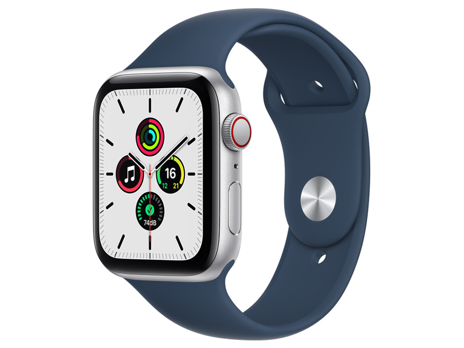 Apple Watch SE GPS+Cellularモデル 44mm MKRY3J/A [アビスブルースポーツバンド]