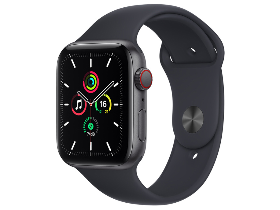 Apple Watch SE GPS+Cellularモデル 44mm MKT33J/A [ミッドナイトスポーツバンド]