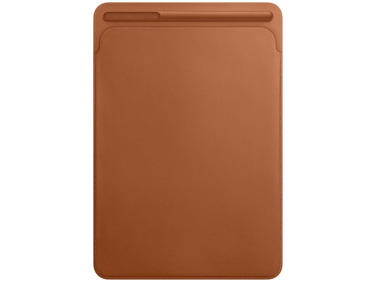10.5インチiPad Pro用 レザースリーブ MPU12FE/A [サドルブラウン]