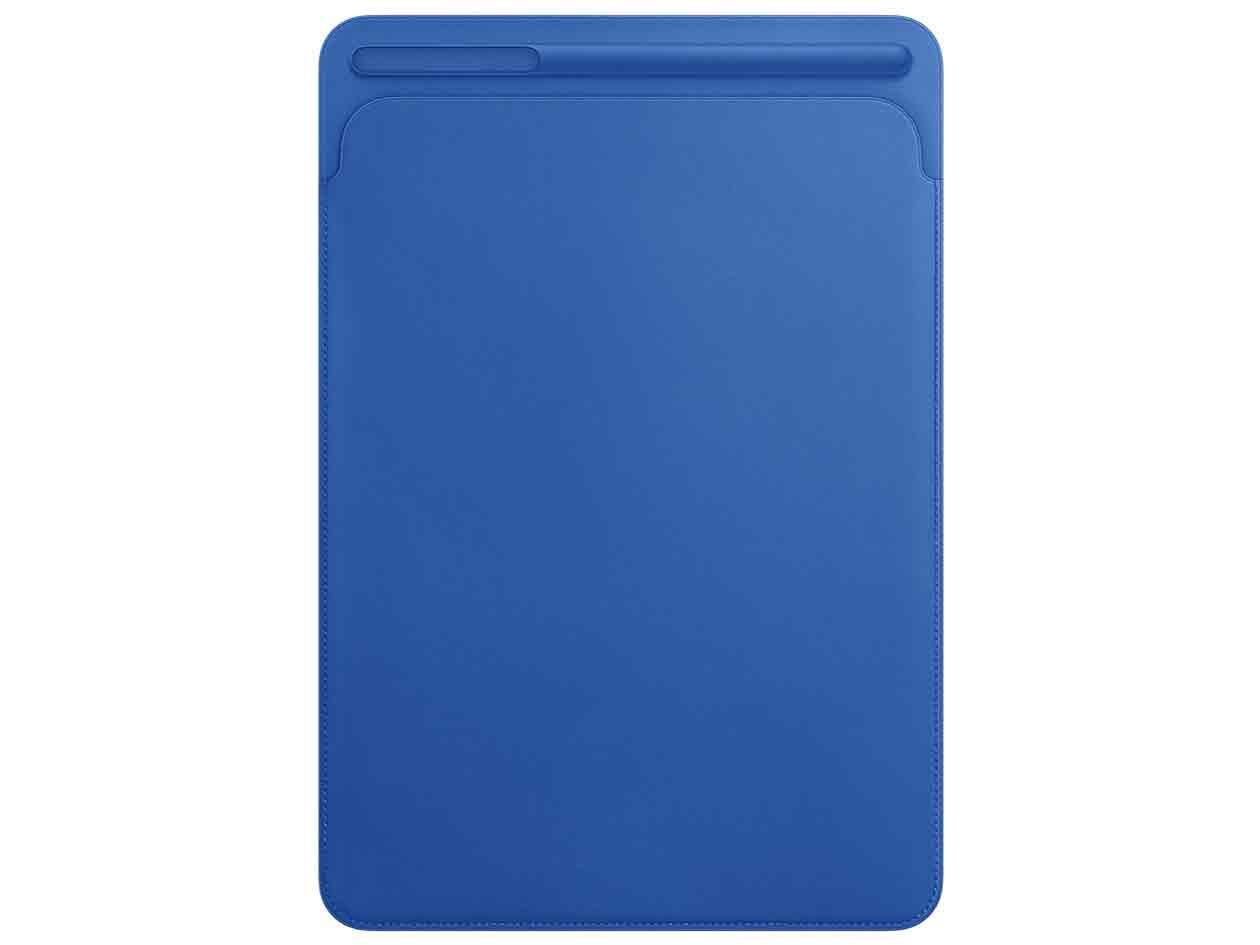 10.5インチiPad Pro用 レザースリーブ MRFL2FE/A [エレクトリックブルー]