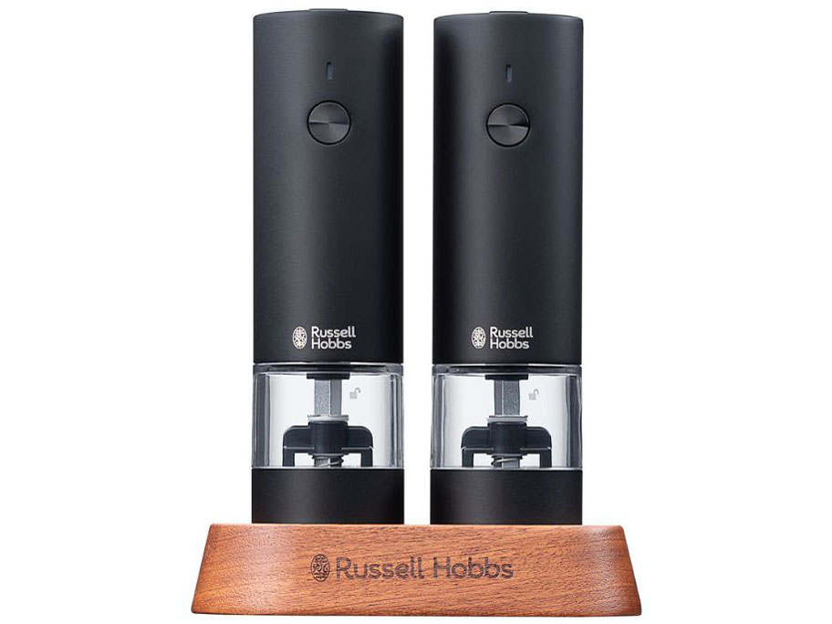 充電式ミル ソルト&ペッパーミニ(2本セット) 7942JP-BK [ブラック]