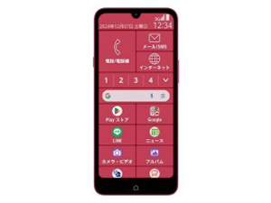 らくらくスマートフォン Lite MR01 [マゼンタ]