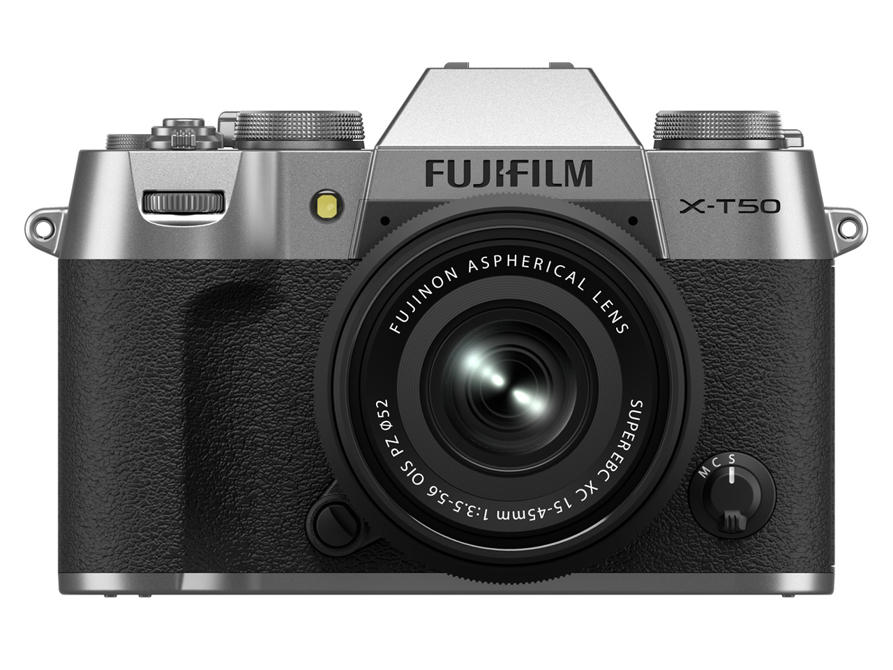 FUJIFILM X-T50 ボディ 日英2言語設定モデル [シルバー]　JAN：4547410556520