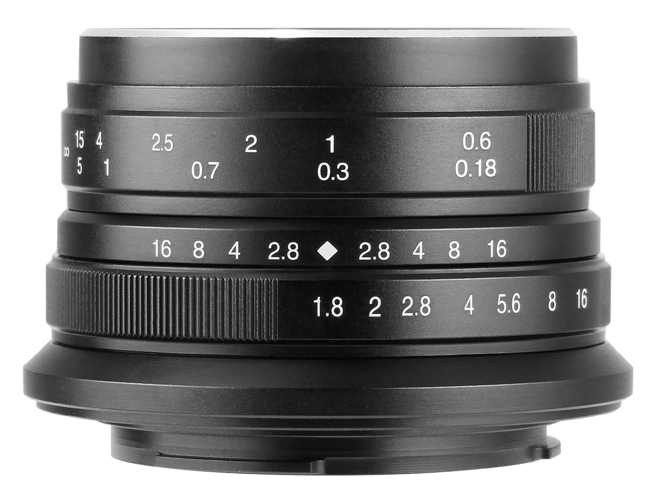 7Artisans 25mm F1.8 25ZB ブラック [ニコンZ用]