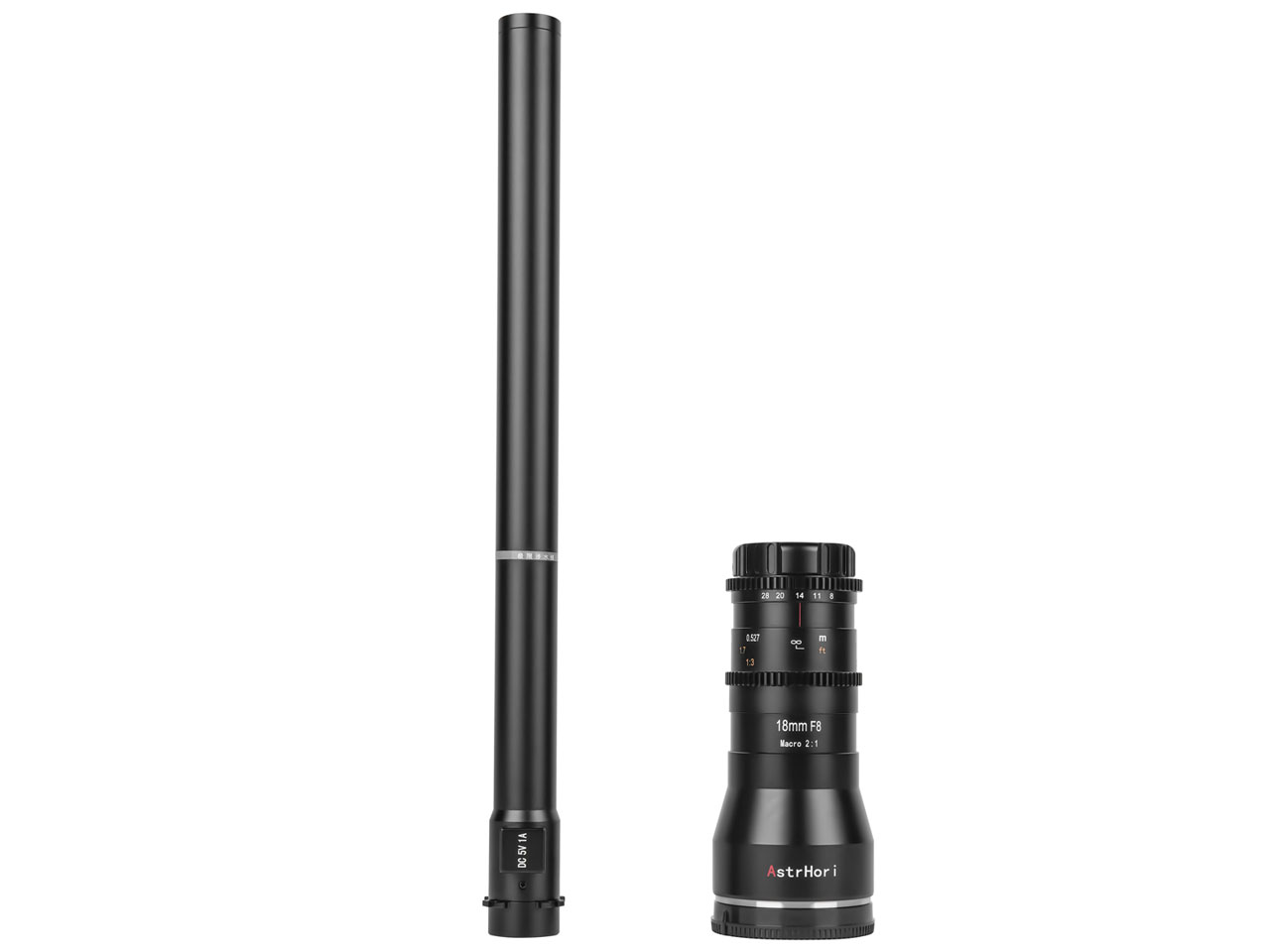 18mm F8.0 Macro 2：1 ペリスコープレンズ スタンダード BLACK [マイクロフォーサーズ用]