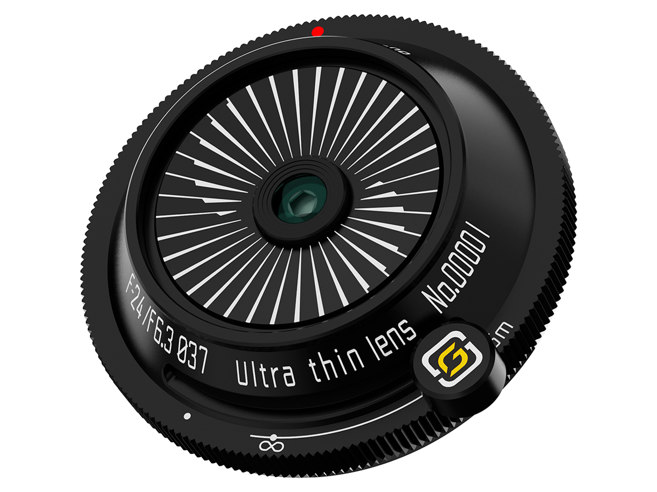 24mm F6.3 ウルトラシンレンズ ブラック [フジフイルム用]