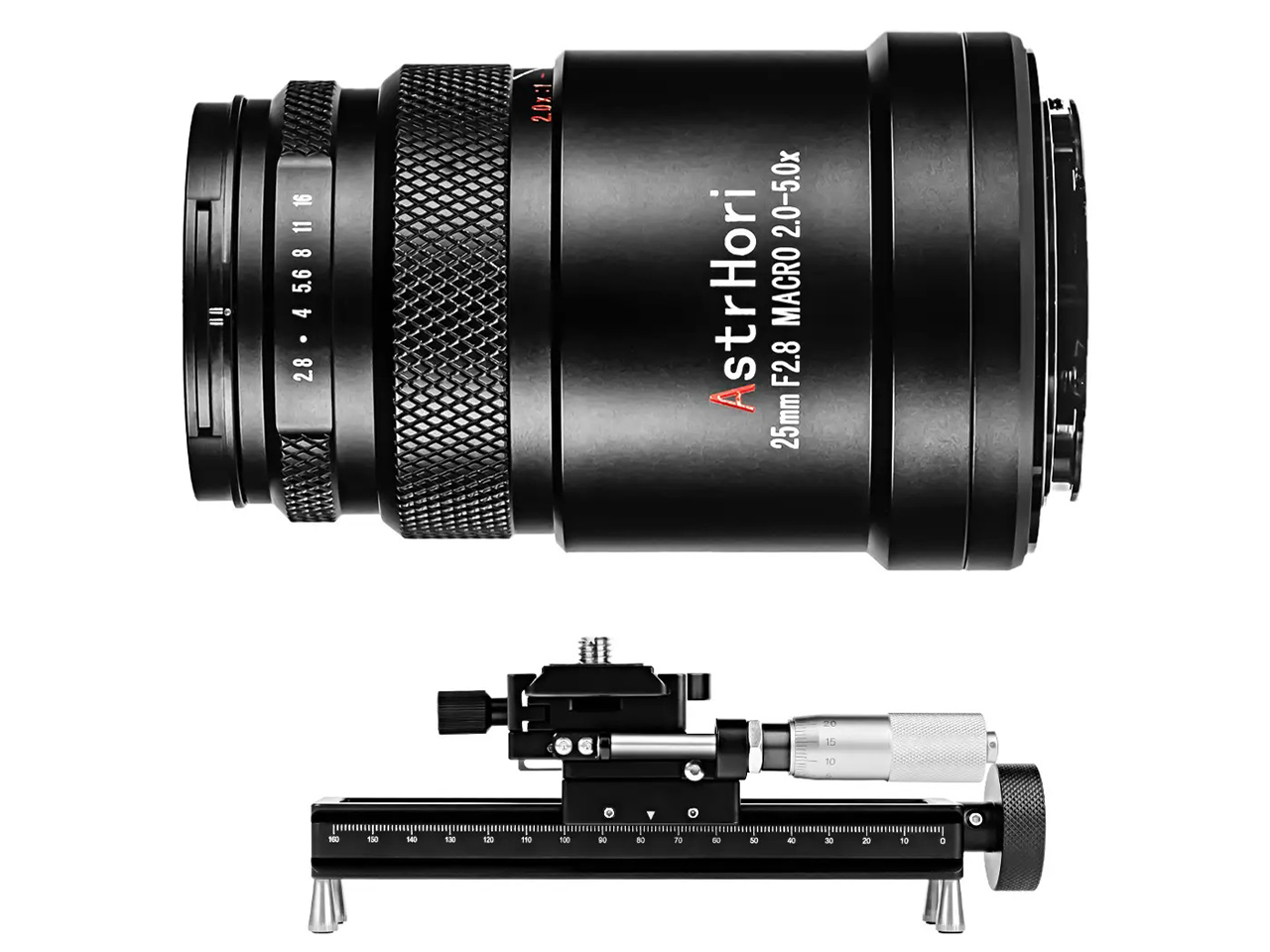 25mm F2.8 Macro 2.0X-5.0X マクロフォーカシングレールセット [フジフイルム用]